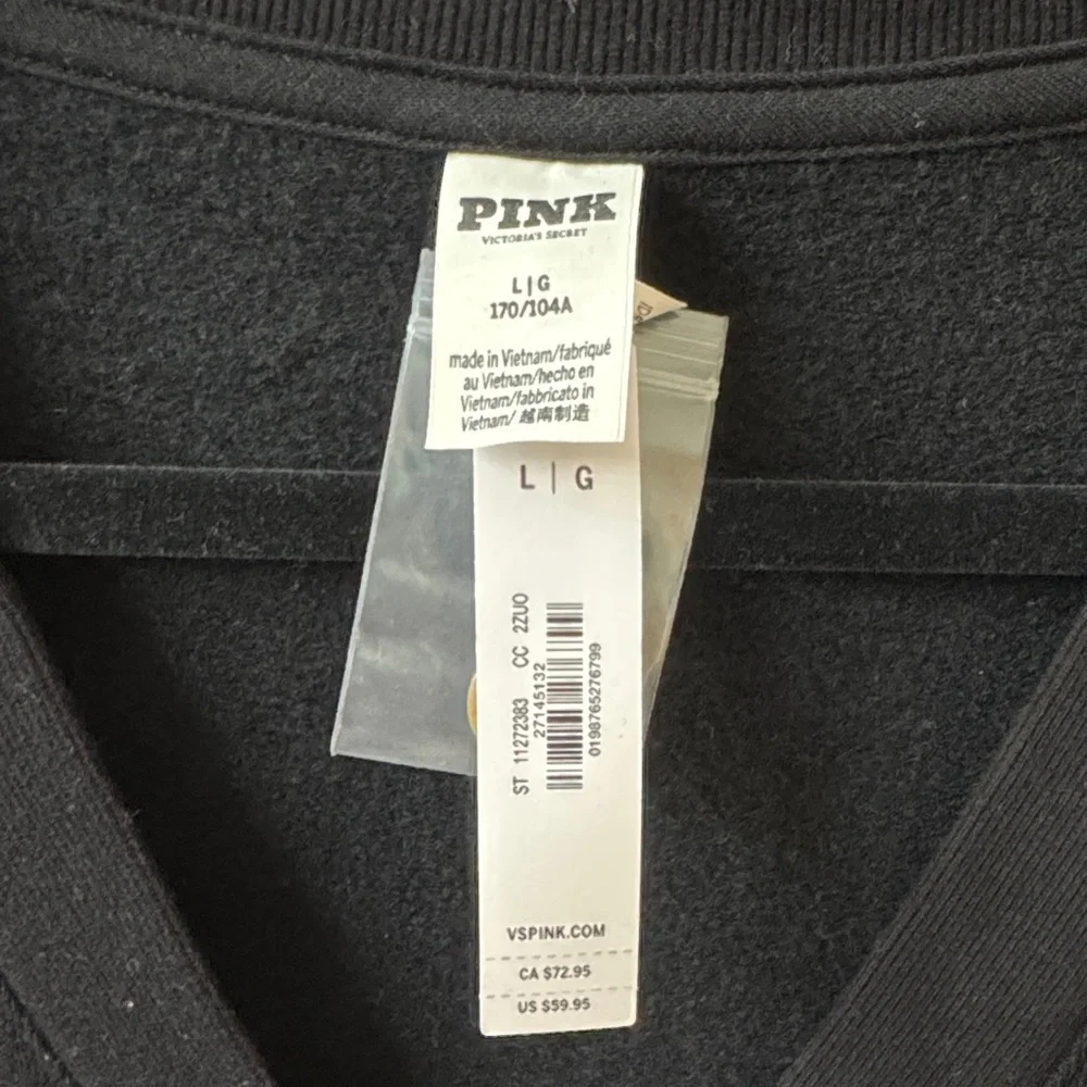 PINK Victoria's Secret Black Button-Up Cardigan - Picture 2 of 6